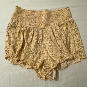 Aerie Women's Medium Shorts Smocked‎ Waist Sleepwear Casual Lounge